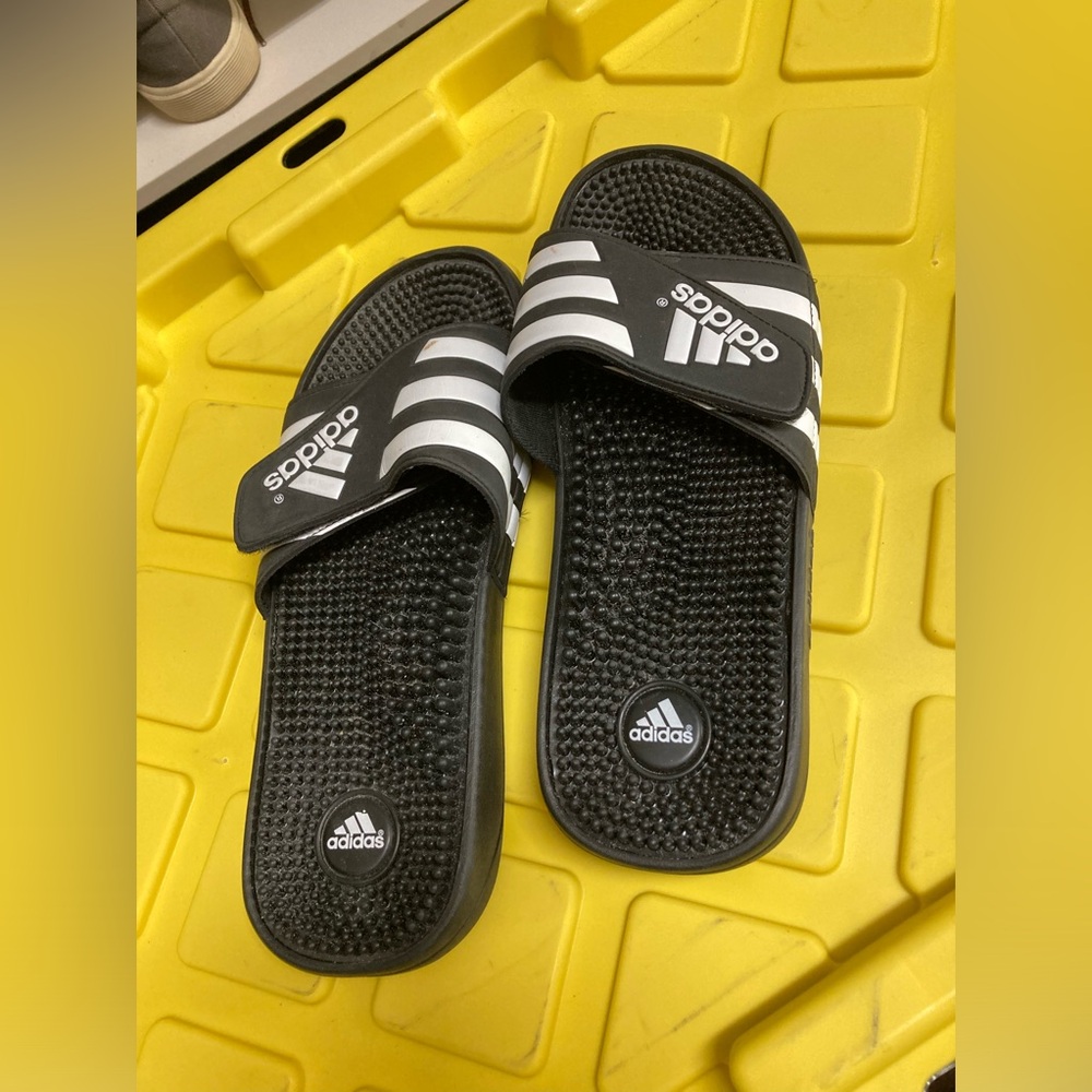 Black Men’s Adidas Slides